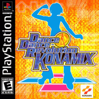 Dance Dance Revolution Konamix Playstation US box art